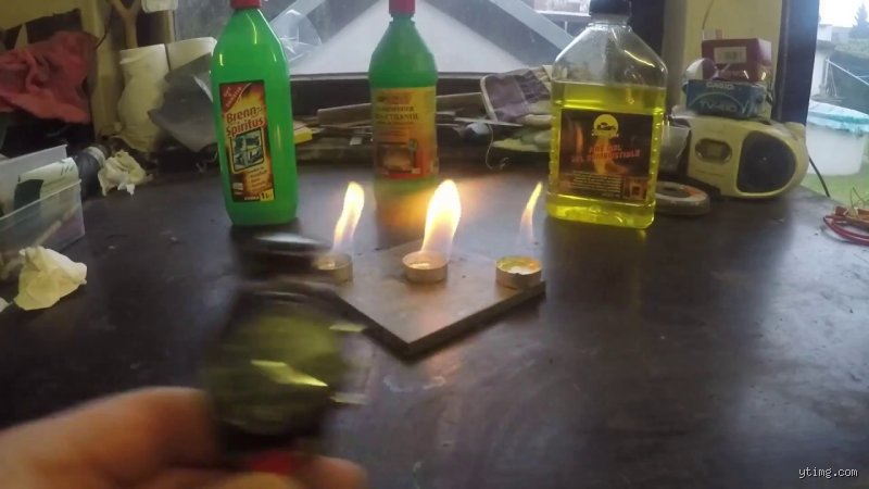 Was wird heißer: Brennpaste oder Spiritus?