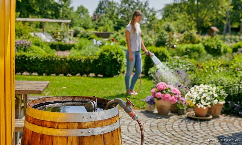 Wie kann man Regenwasser frisch halten?