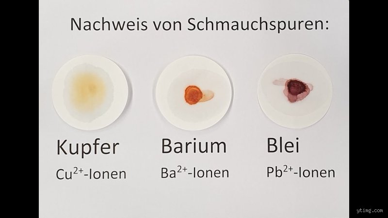 Woher kommen Schmauchspuren?