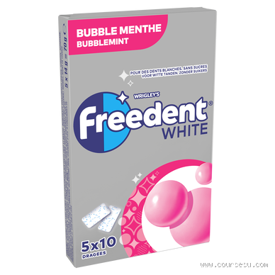 Pourquoi ne Trouve-t-on plus de chewing-gum Freedent ?