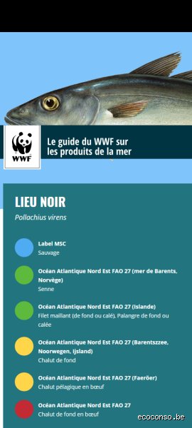 Quel est le poisson le plus écologique à consommer ?
