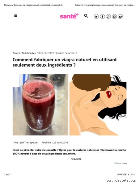 Quelle est la recette d'un Viagra naturel ? La vérité sur les alternatives végétales