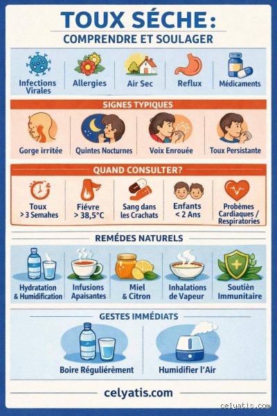 Quels aliments déclenchent une toux sèche ? Le guide complet pour identifier les coupables dans votre assiette