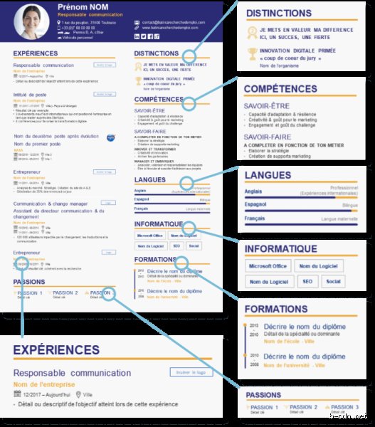 Qu'est-ce qu'un recruteur regarde sur un CV ?