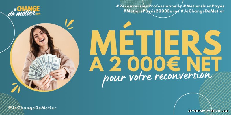 Quel métier rapporte 2000 € par mois en 2026 sans forcément passer dix ans sur les bancs de la fac ?