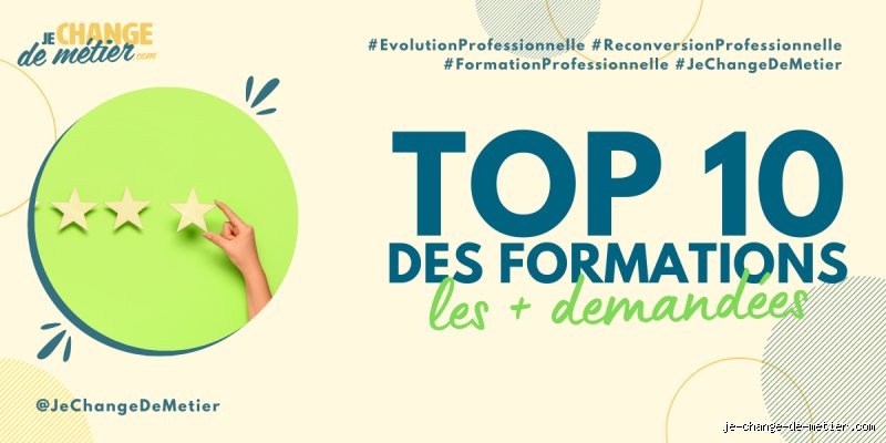 Quelle est la formation la plus demandée ?