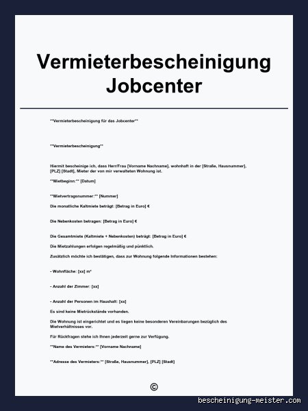 Kann der Vermieter das Jobcenter kontaktieren? Was Sie wirklich wissen müssen