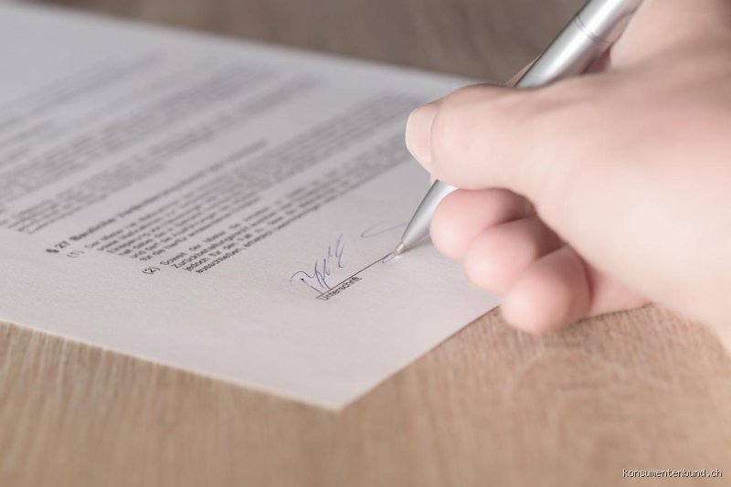 Kann man einen Vertrag ohne Unterschrift zustande kommen?