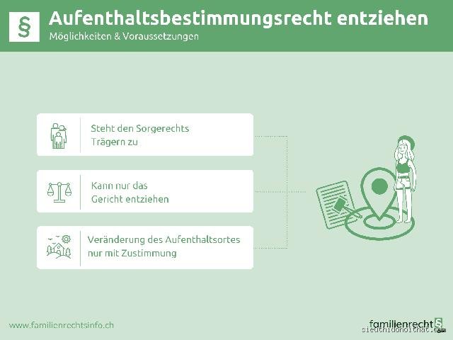 Wann verliert eine Mutter das Aufenthaltsbestimmungsrecht?