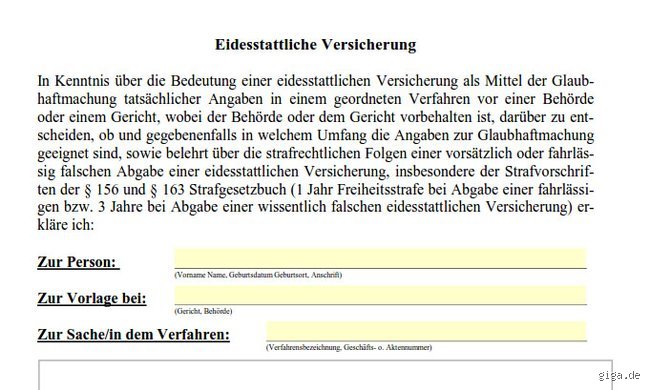Wie läuft eine eidesstattliche Versicherung wirklich ab? Mein persönlicher Leitfaden
