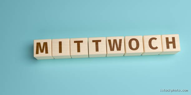 Wird mittwochs klein geschrieben?