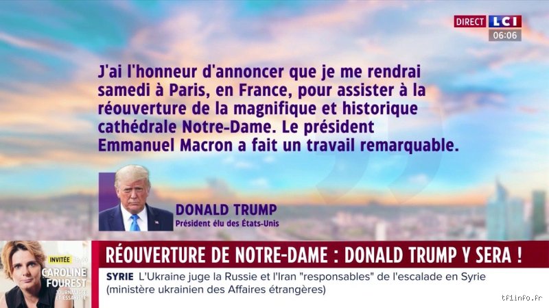Combien a donné Trump pour Notre-Dame : la vérité brute derrière les promesses de l'ancien président américain