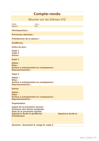 Comment formaliser un compte rendu ? Rigueur sans prise de tête