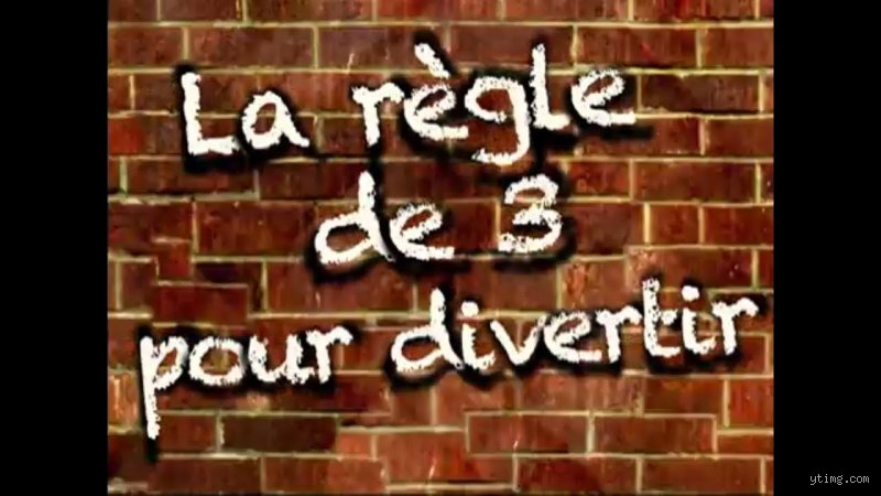 Comment la règle de trois est-elle utilisée en humour pour transformer une simple liste en une arme de destruction massive du rire ?