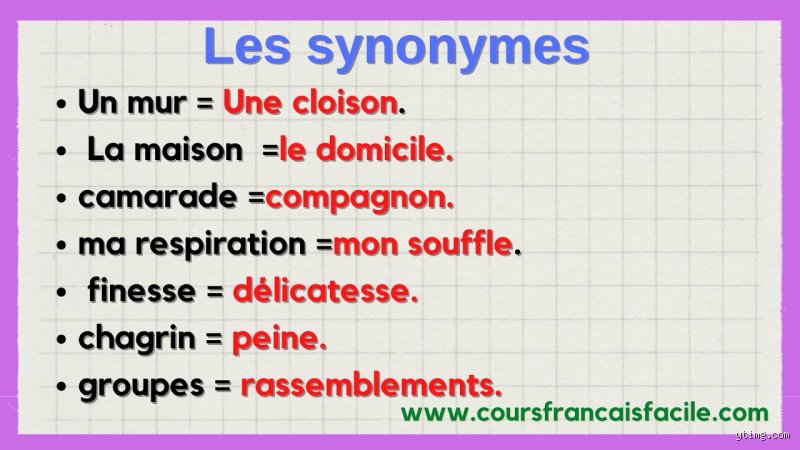 Quel est le synonyme de français ? Tout ce qu'il faut savoir pour enrichir votre vocabulaire et éviter les répétitions