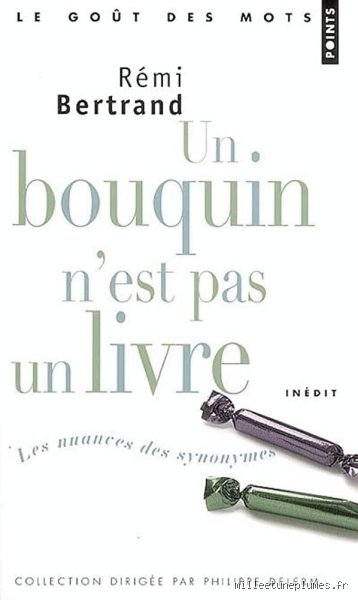 Quel est le synonyme du mot bouquin pour enrichir son vocabulaire au quotidien