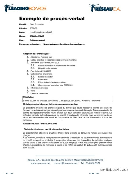 La véritable valeur d'un procès-verbal : plus qu'une simple formalité administrative