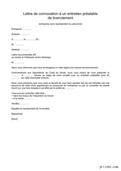 Qui doit vraiment signer la lettre de convocation à l'entretien préalable ? Le point essentiel qui fait capoter les procédures