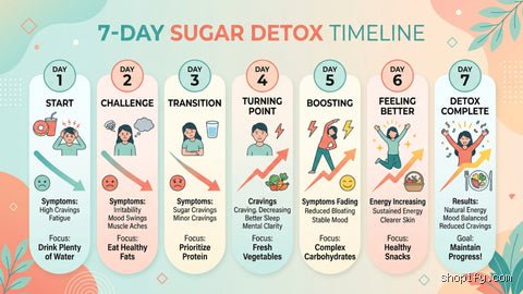 Combien de temps faut-il à mon corps pour se détoxifier du sucre ? Voici la vérité scientifique et le calendrier exact