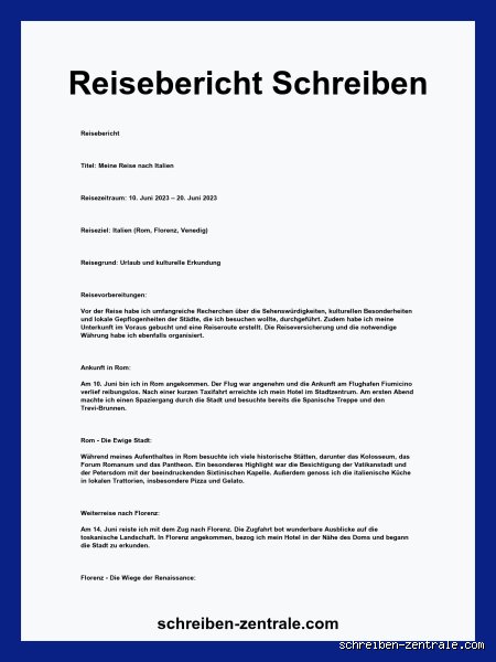 Wie fängt man ein Reisebericht an? Der ehrliche Weg, der Leser sofort packt