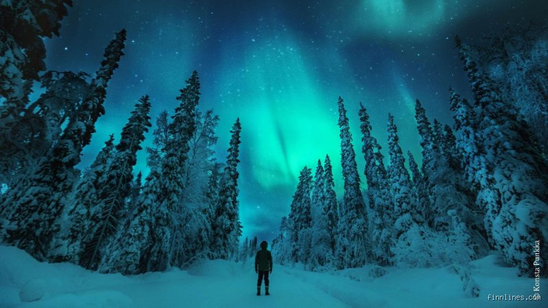 Wo kann man die Polarlichter in Finnland sehen?