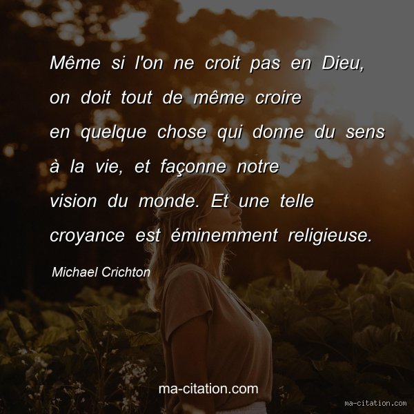 Comment ça s'appelle quand on croit pas en Dieu ?
