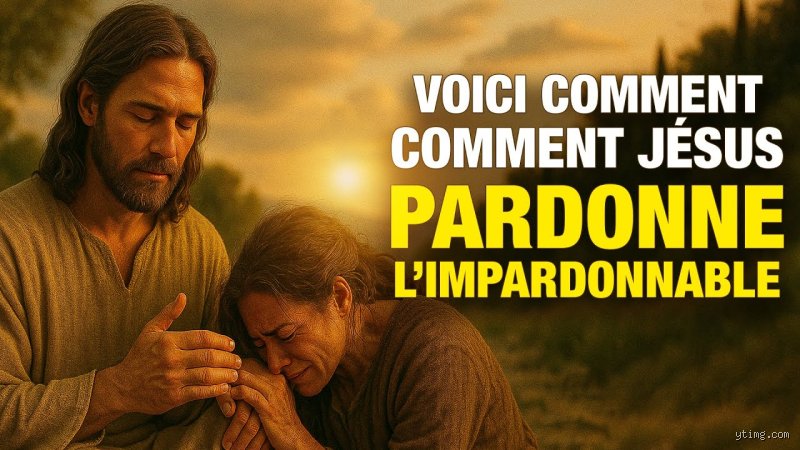 Comment Jésus pardonne-t-il ? La mécanique radicale d’une rémission qui a bouleversé les codes sociaux et spirituels de l’Histoire