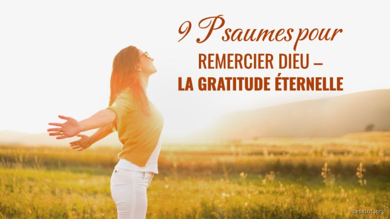 Comment remercier Dieu avec gratitude ?