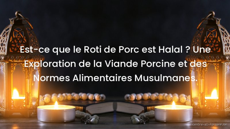 Servir du porc : La nuance entre le geste et la consommation dans la foi musulmane