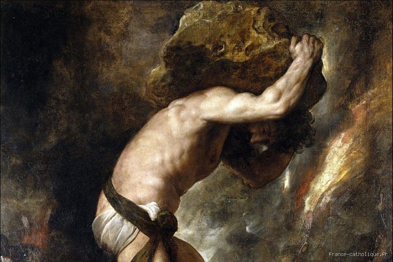Pourquoi Sisyphe a été condamné ?