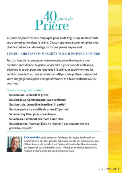 Qu'est-ce qui annule la prière pendant 40 jours ?