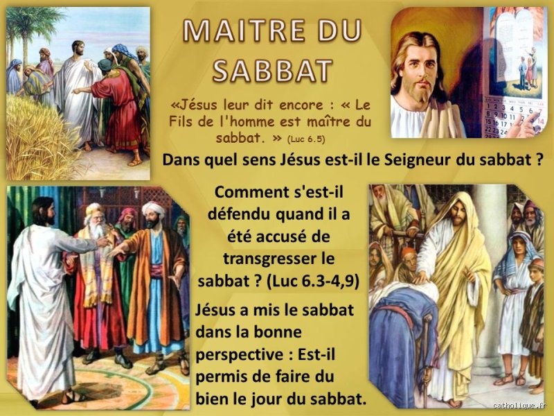 Quel est le jour du sabbat dans la Bible ?