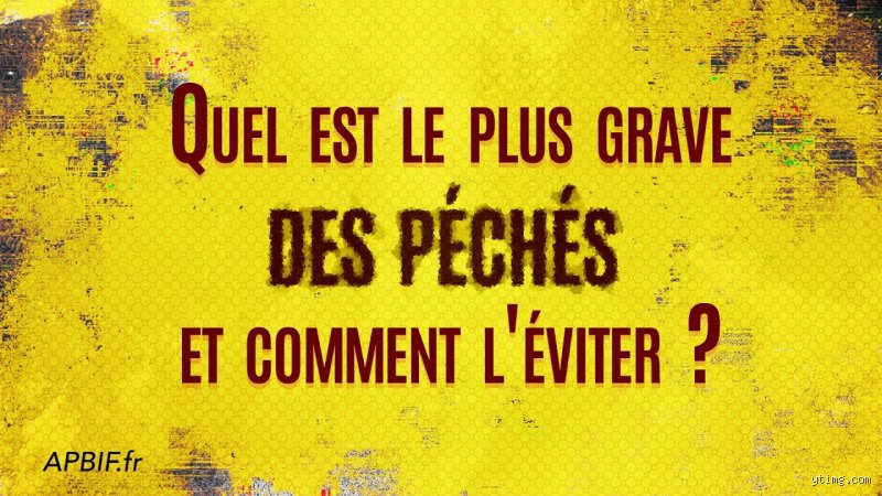 Quel est le plus grand péché de tous les temps ? Enquête au cœur de la faute ultime