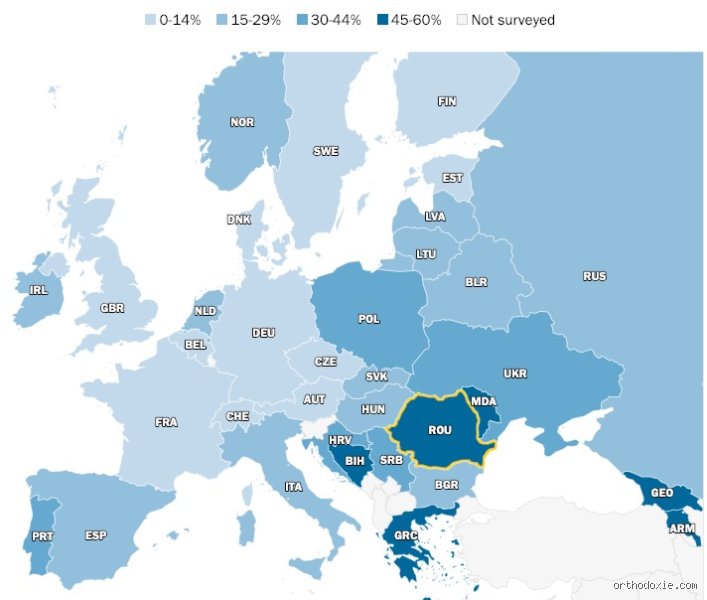 Quel pays d’Europe est le plus religieux aujourd'hui en tenant compte des pratiques réelles et non des simples déclarations ?