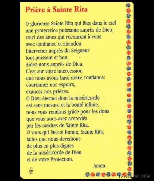 Quelle est la prière à Sainte Rita pour un miracle ? Guide complet sur l'invocation de la sainte des causes désespérées