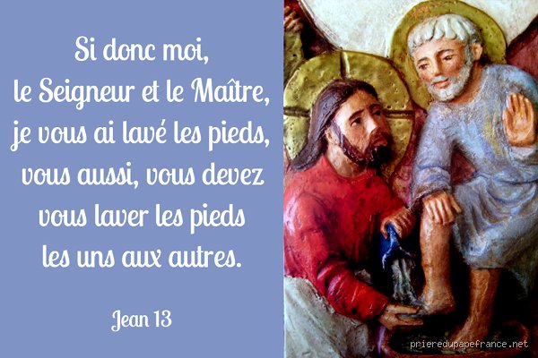 Quelle est la prière du Jeudi saint ? Tout ce qu'il faut savoir sur la célébration de la Cène et du Mandatum