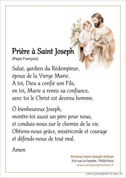 Quelle est la prière impossible à saint Joseph pour débloquer les situations les plus désespérées aujourd'hui ?