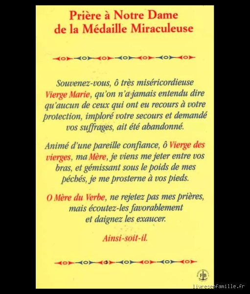 Quelle est la prière miraculeuse à la Vierge Marie qui ne manque jamais de faire des miracles et comment la réciter avec ferveur ?