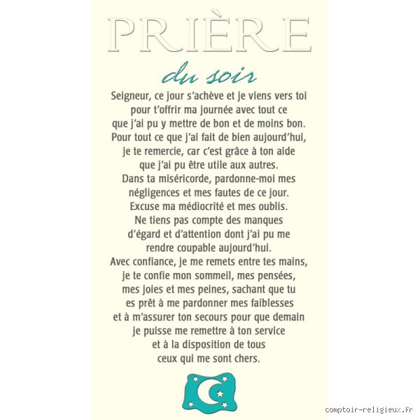 Quelle est la prière miraculeuse du soir pour transformer sa nuit et apaiser son esprit ?