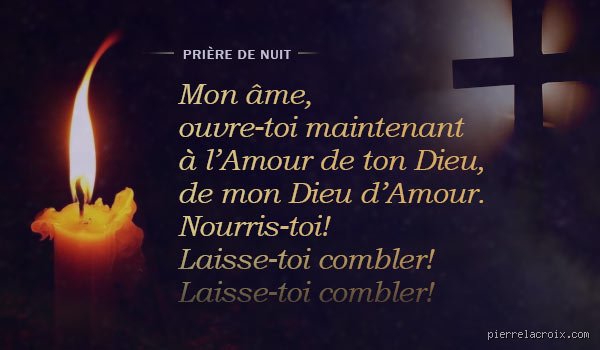 Quelle est une prière puissante à faire avant de dormir pour retrouver un sommeil profond et une paix intérieure durable ?