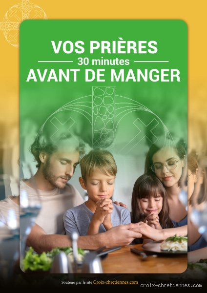 Quelle prière avant de manger ?