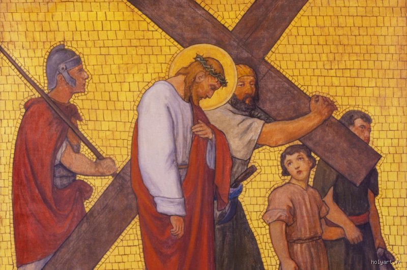 Qui est l'homme qui a aidé Jésus à porter sa croix ?