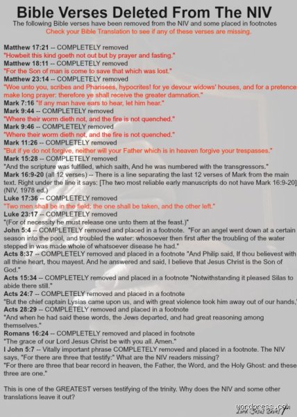 Which verses were removed from the Bible ? Enquête sur ces fragments de texte qui ont mystérieusement disparu de nos éditions modernes