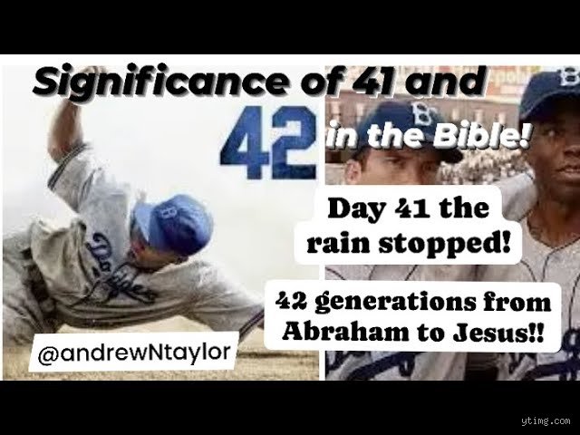 Pourquoi le chiffre 42 est-il important dans la Bible et comment déchiffrer ce code numérique antique ?