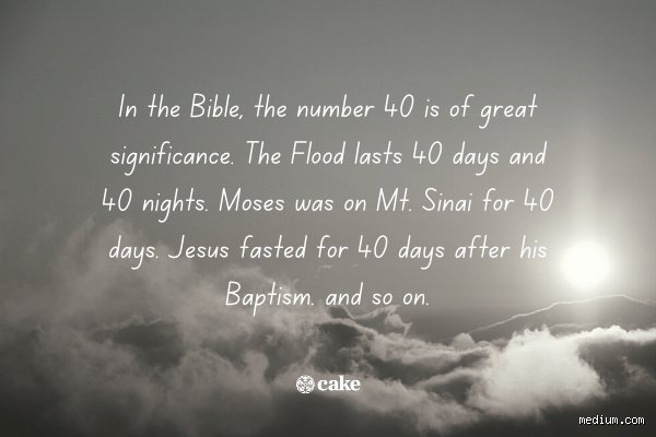 Pourquoi le nombre 40 est-il mentionné si souvent dans la Bible ? Décryptage d'une obsession numérique sacrée