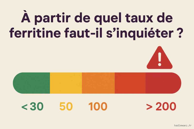 À partir de quel niveau le taux de fer devient-il dangereusement élevé et comment interpréter vos analyses de sang ?