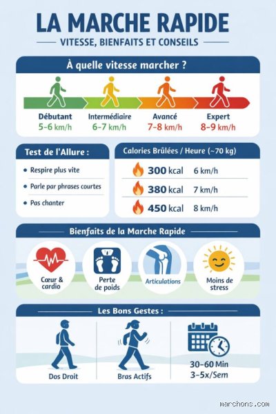 À quelle vitesse faut-il marcher pour faire augmenter son rythme cardiaque et transformer une simple promenade en véritable séance de sport ?