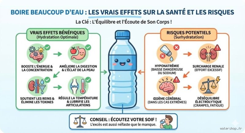 Boire beaucoup d'eau réduit-il l'inflammation ? Vérités scientifiques et faux espoirs sur l'hydratation miracle
