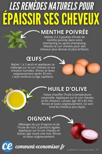 Comment augmenter l'épaisseur de ses cheveux ?