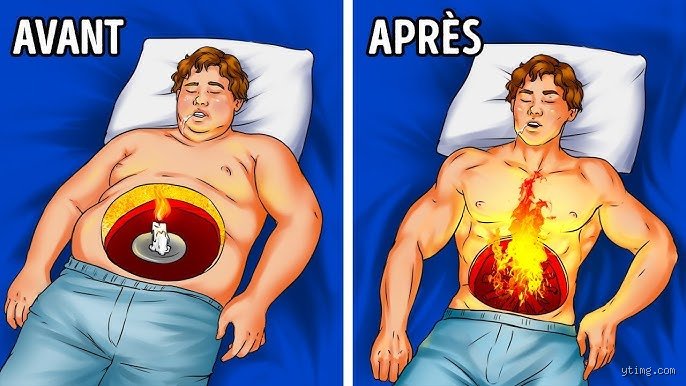 Comment brûler la graisse du ventre la nuit ?